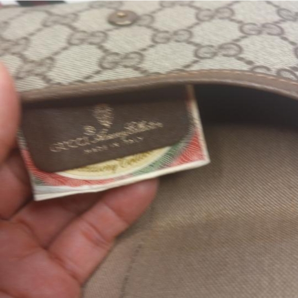 Authentic Vintage Gucci GG Monogram Web Ophidia Neo Clutch Fanny Bum Waist Belt - Picture 11 of 12